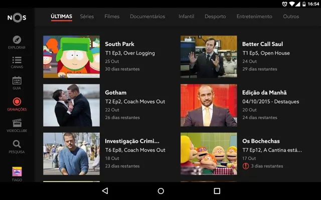 NOS TV android App screenshot 4