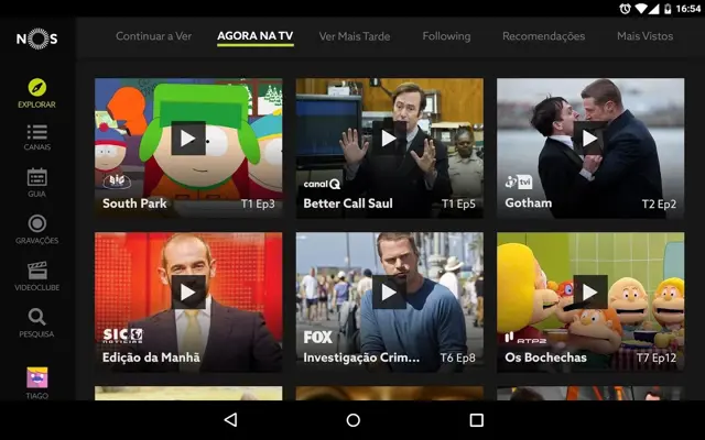 NOS TV android App screenshot 5